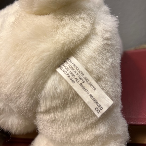 9" VINTAGE 1995 AVON MOM BUNNY RABBIT STUFFED ANIMAL PLUSH TOY - Picture 9 of 9